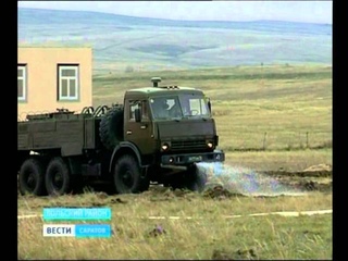 В Шиханах прошли военные учения