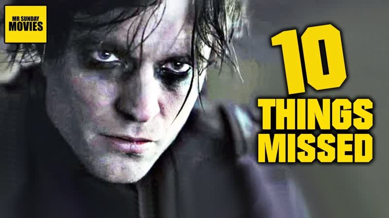 The Batman Trailer Breakdown Easter Eggs Things