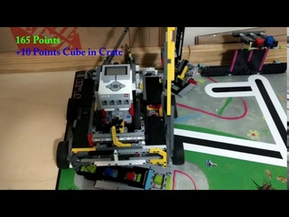 FLL Replay 510 Points, Robot in 1 week