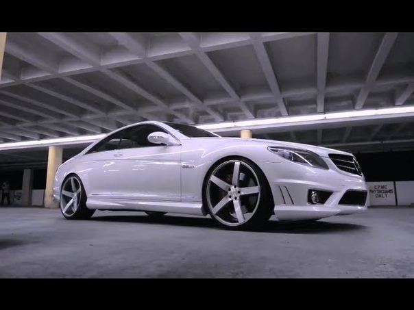 Mercedes Benz CL63 Series on 22 Vossen VVS CV3 Concave Wheels,