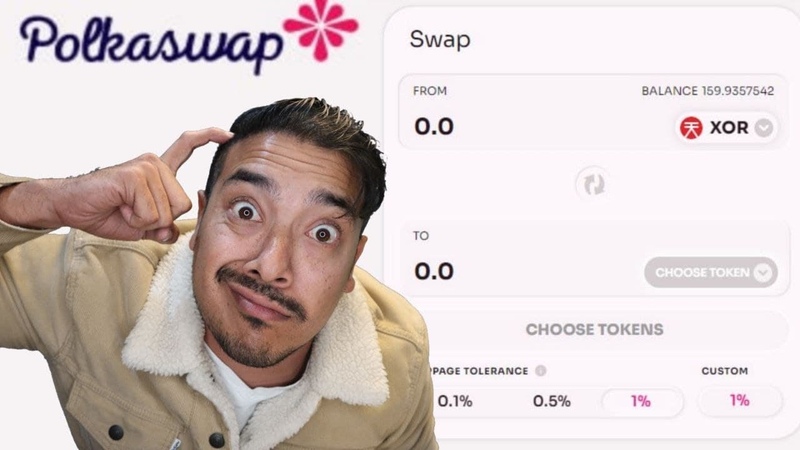 Polkawswap cross chain DEX is live lets take a