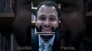 A burrice da extrema-direita tem ajudado a democracia brasileira! Pastor Henrique Vieira deu a letra