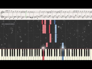 Зимняя сказка - А. Пинегин (Ноты и Видеоурок для фортепиано) (piano cover)