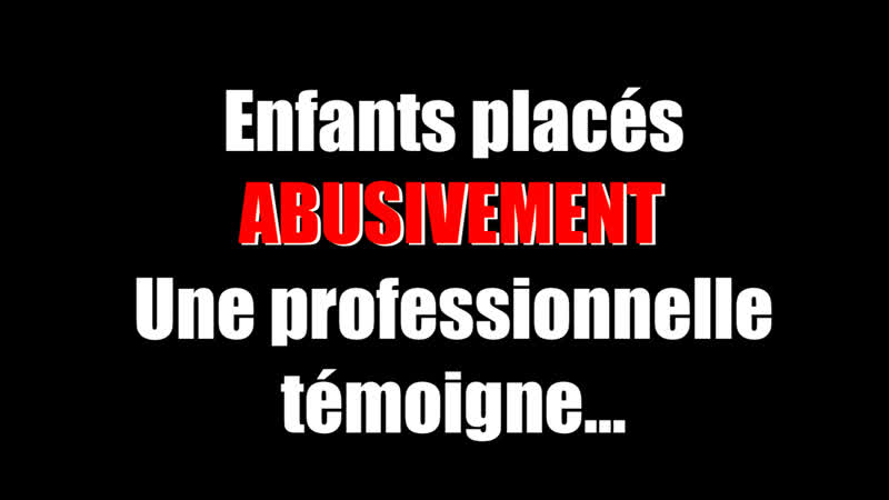 Enfants place s Une professionnelle te