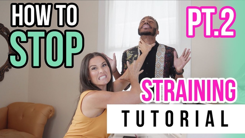 How to Avoid Straining Your Voice pt.