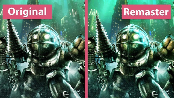 Bio Shock PC Original vs. The Collection Remaster HQ Trailer Graphics